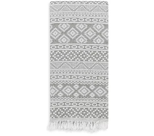 Linum Home Textiles Sea Breeze Pestemal Beach Towel - QVC.com | QVC