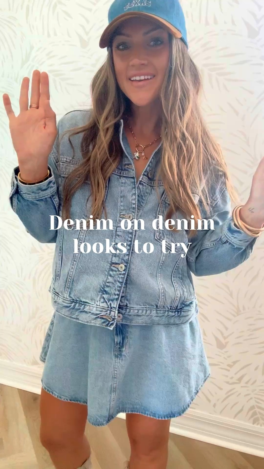 Don’t know what to wear? I gotchya, girl! Denim on denim is timeless, classic and works for SO many occasions. All my current faves linked here from daily mom life outfits, coastal looks for all the beach trips, country concert/festival fits, Nashville inspired looks, date outfit ideas and more! I’m 5’4, wearing a size 2 and XS in everything for reference. 💙 @americaneagle #AEPartner #AEJeans 
Festival outfits
Country concert outfit
What to wear
Denim on denim
Spring outfit ideas
Summer outfits
Coastal 
Nashville trip
Girls trip
Date night
Day date outfit
Mom outfit idea 
Denim shorts
Jean shorts 
Neutral outfit ideas 