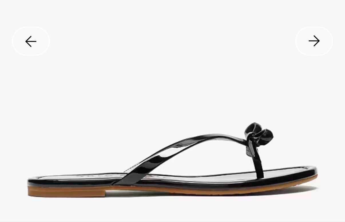 #flipflops #katespade #blackflipflops