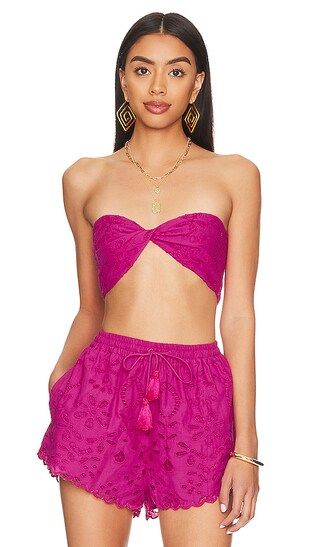 Moss Bandeau in Pink | Revolve Clothing (Global)