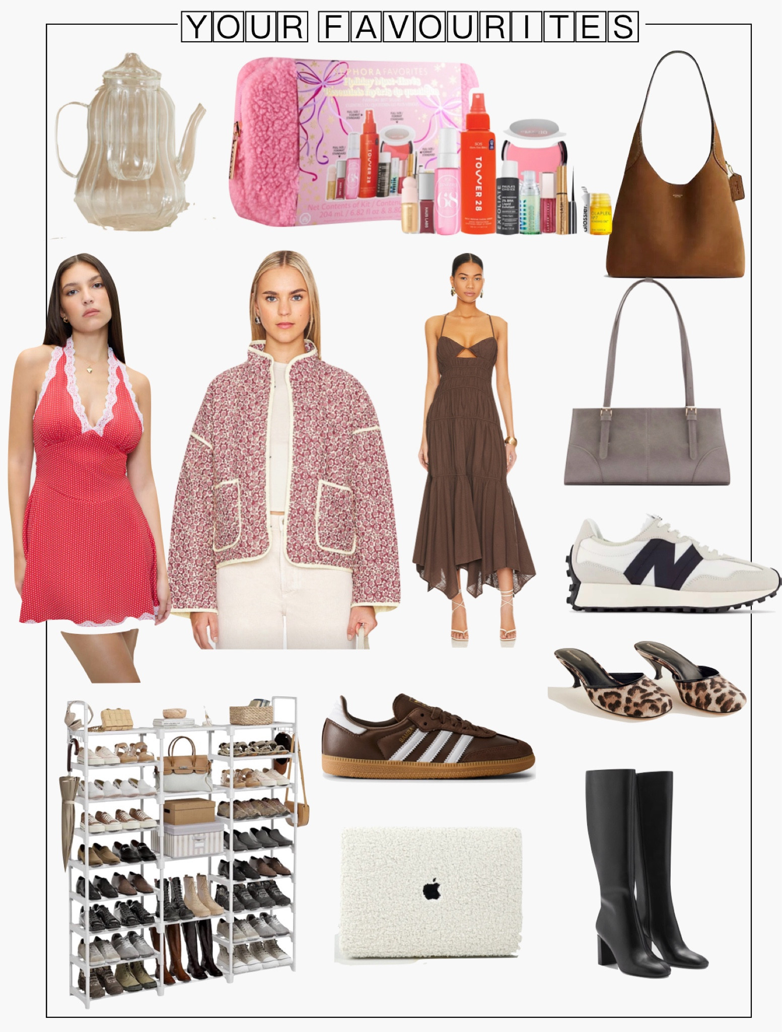 Your recent favourites! 
.
.
.
.
.
New balance adidas shoes sneakers fall fashion outfits suede bag coach Brooklyn floral jacket patchwork coat red polkadot dress shoe rack Amazon pumpkin tea pot Halloween October home decor accessories Sephora makeup favorites laptop fur cover case black boots leopard heels 

#LTKautumn #LTKgiftguide #LTKcanada