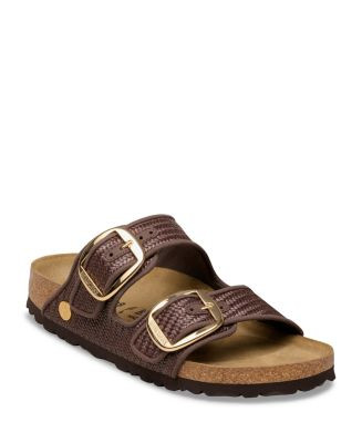 Women's Arizona Big Buckle Raffia Sandals - Exclusive | Bloomingdale's (AU)