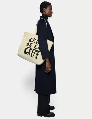 Canvas Slogan Tote Bag | Marks & Spencer (UK)