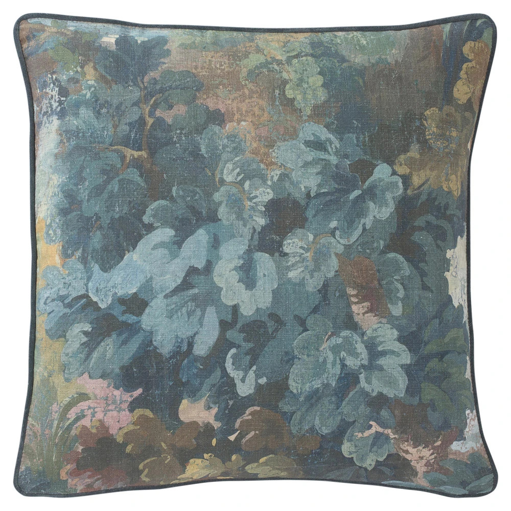 Everlee Secret Garden Throw Pillow - 19x19 | Kathy Kuo Home