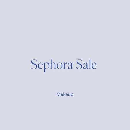 Sephora Sale - code: SAVEMORE 

My favorite makeup products from Westman Atelier, Saie, Tower28 and more! 

#LTKbeauty