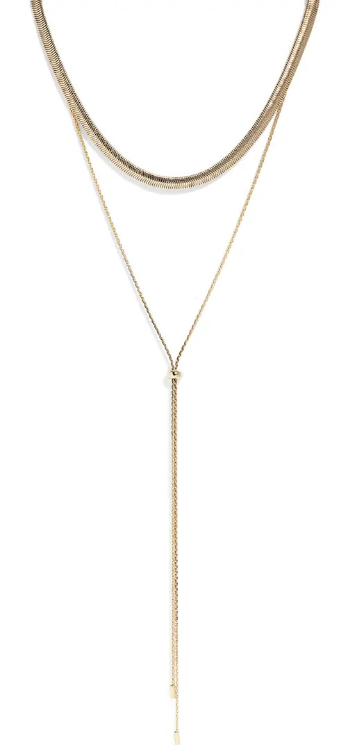 Nordstrom Set of 2 Omega Chain Necklaces | Nordstrom | Nordstrom