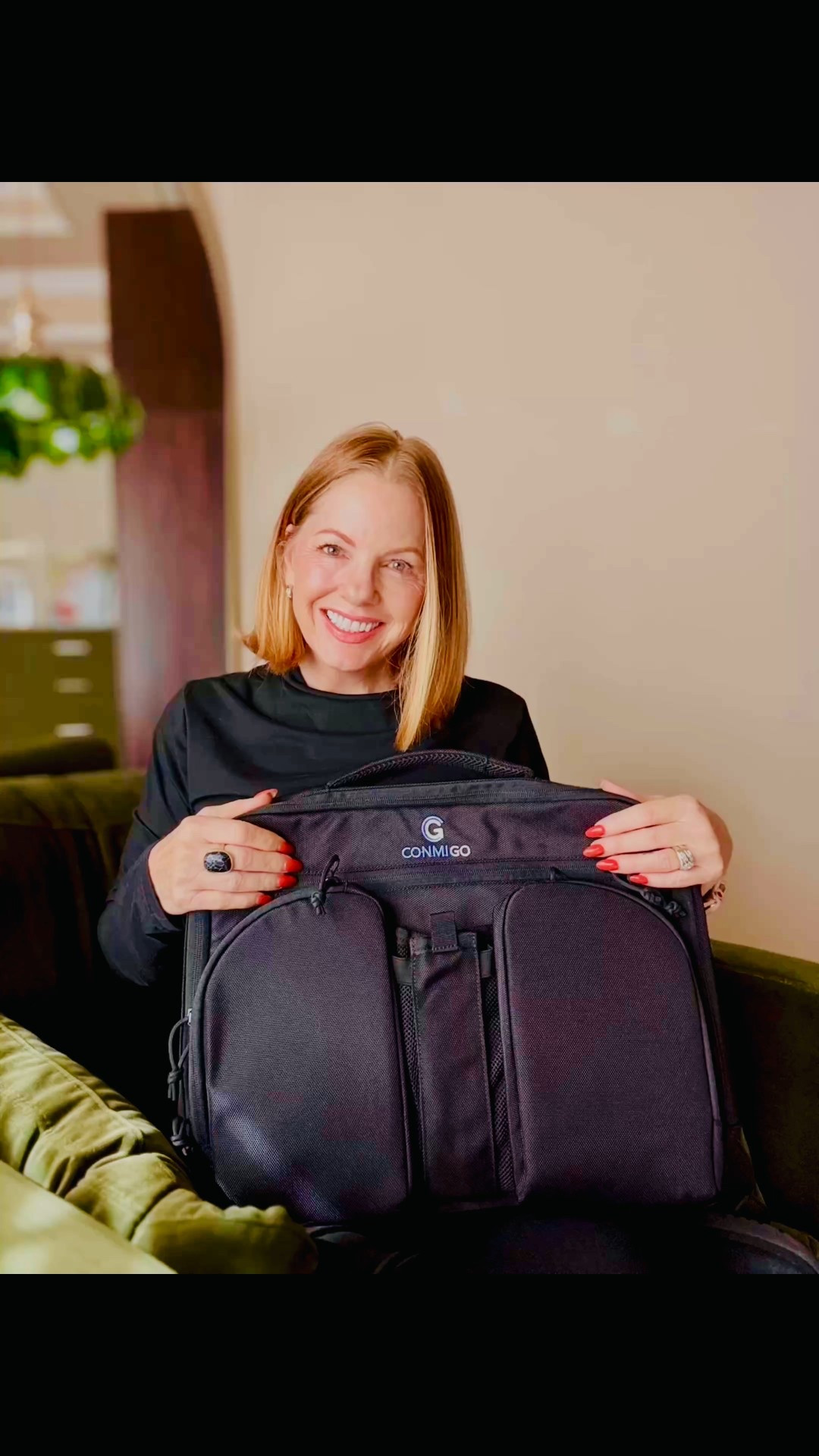 Made by a woman for women! This bag is a game changer for travel! 16 total compartments, padded laptop space, it’s lightweight and the cushioned seat is so unique! I can fit all the things! It comes in blue and black. 💙🖤 Let’s go! 
🚘 ✈️ 🛥️ 

@conmigobags @stackinfluence #conmigo #conmigopartner #solotravelluggage #lightweightluggage #safesolotravel #antitheftluggage #travelsafegear #besttravelbaginUS

#LTKTravel #LTKItBag #LTKWorkwear
