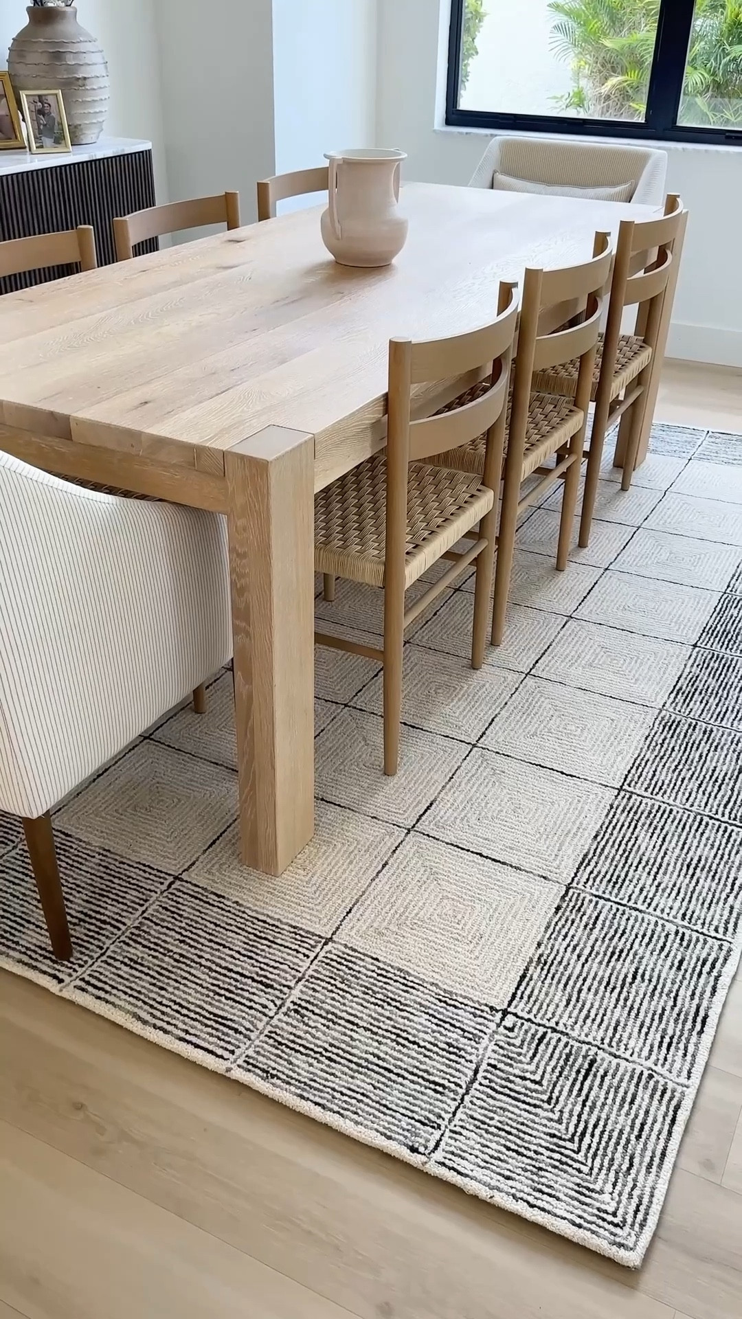 Throwing it back to the day this beautiful rug arrived for the dining room! You'll love this for a modern look.

dining room inspo, neutral vibes, minimalist aesthetic, home styling, interior design, earthy tones, modern home, furniture finds

#LTKU #LTKSeasonal #LTKHome