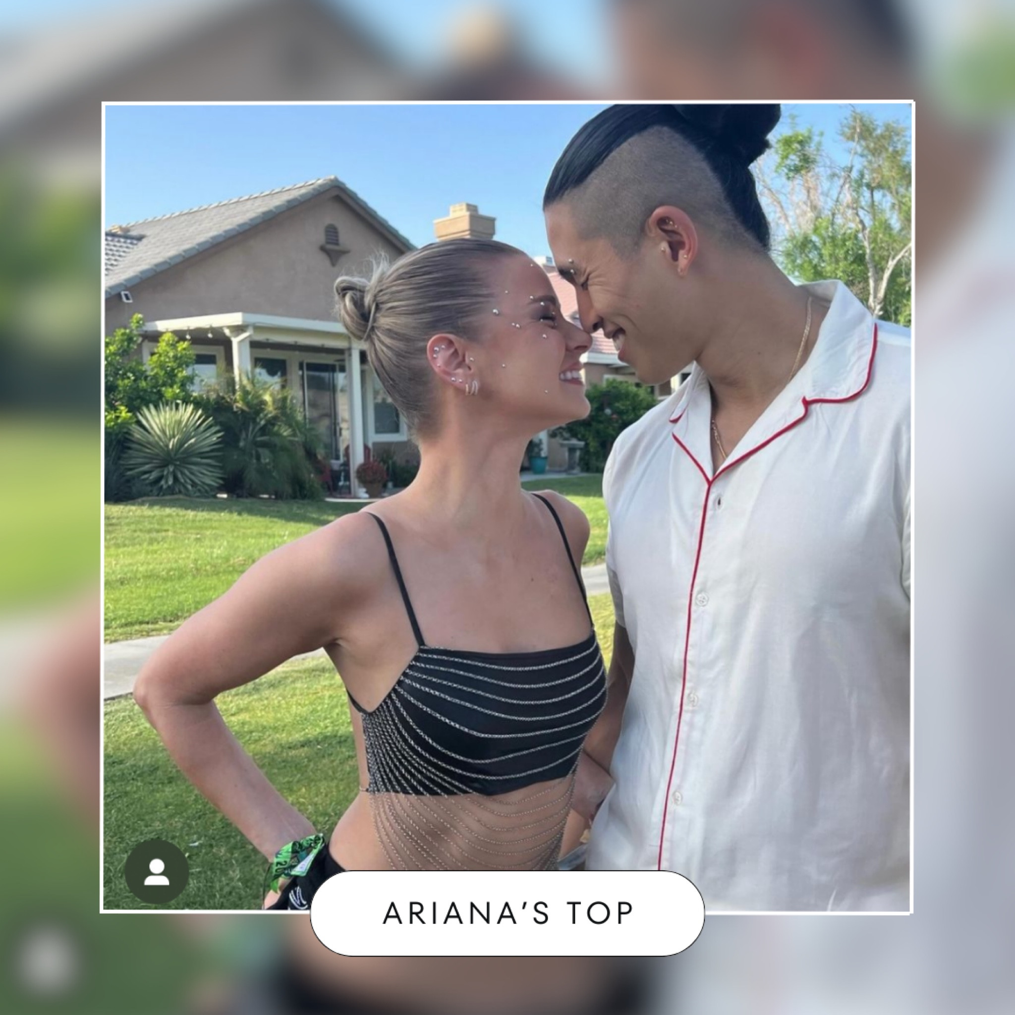 Shop Ariana’s chain link crop top at the link in my bio! 🔗 

#LTKFestival