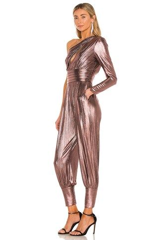 retrofete Timi Jumpsuit in Rose Gold from Revolve.com | Revolve Clothing (Global)