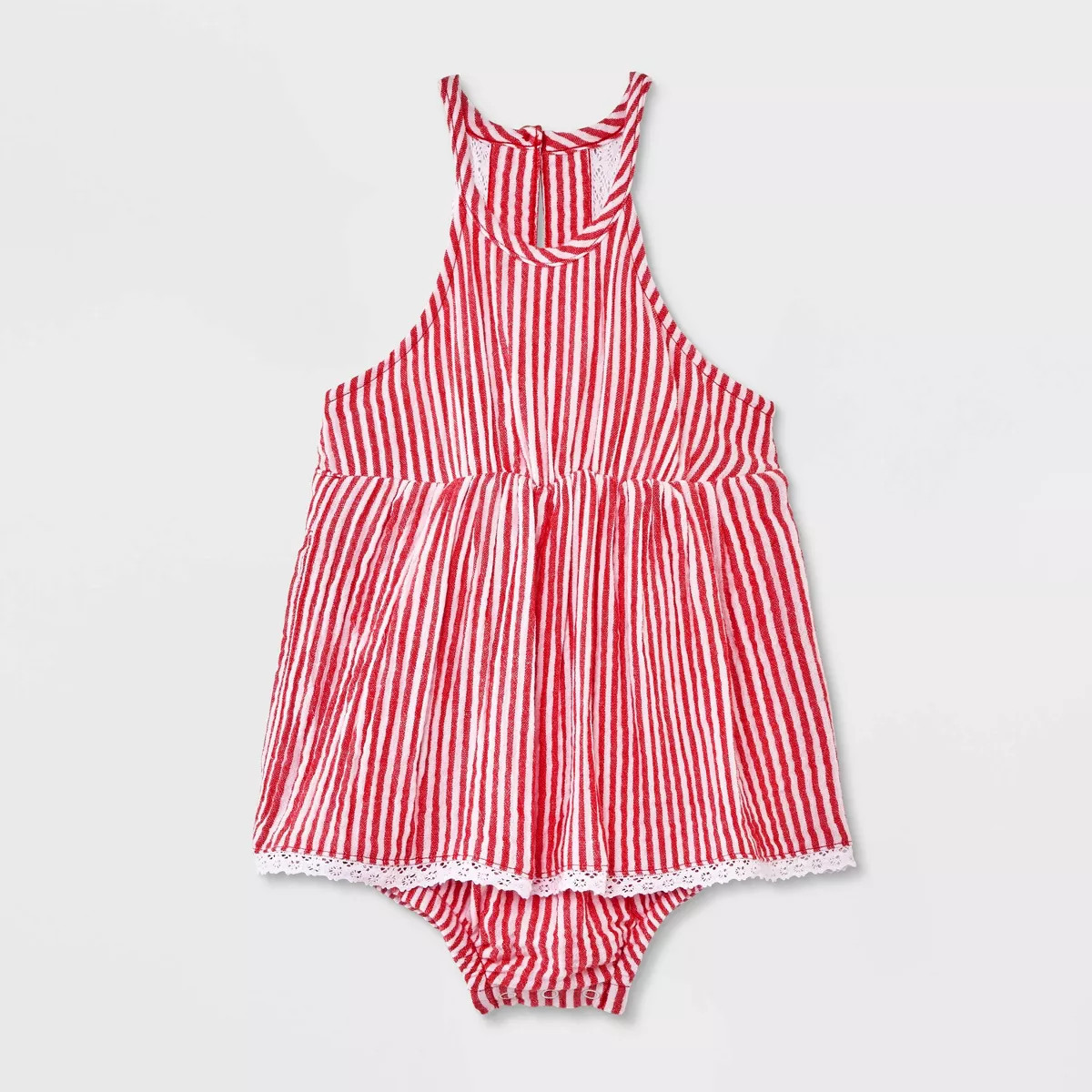 Baby Girls' Tank Sunsuit - Cat & Jack™ Red | Target