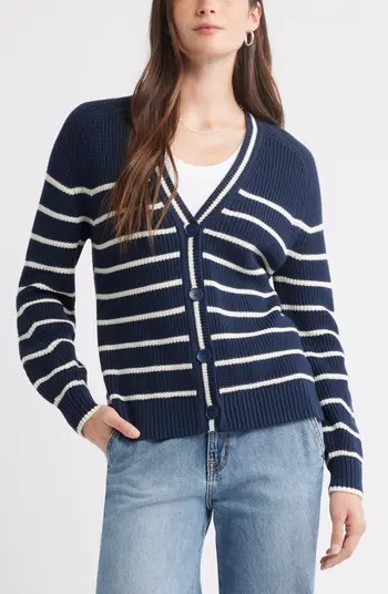 Shaker Stitch Short Cardigan | Nordstrom