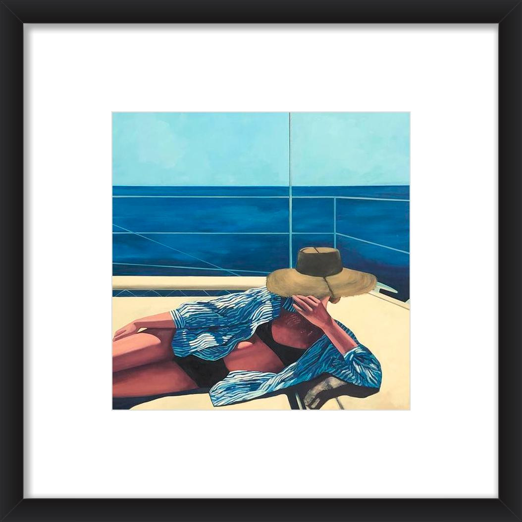 Deep Blue Sunlight | Artfully Walls
