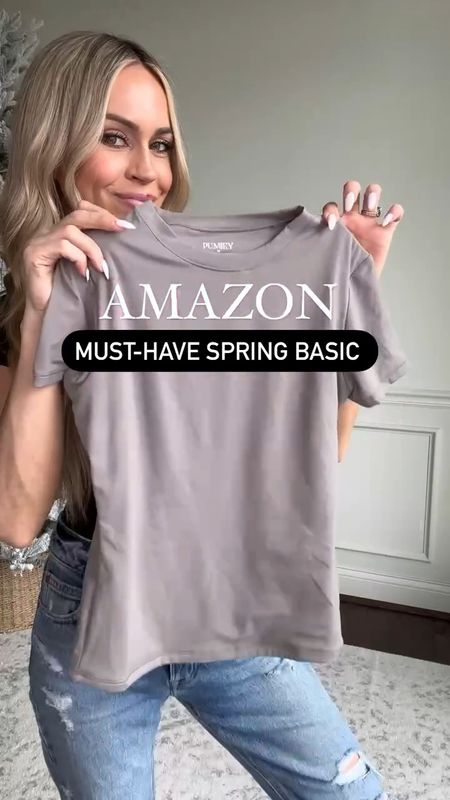 Amazon #1 new release - short sleeve double lined seamless tops - fit like a bodysuit! So many colors - I’m wearing an XS 


#LTKover40 #LTKstyletip #LTKfindsunder50