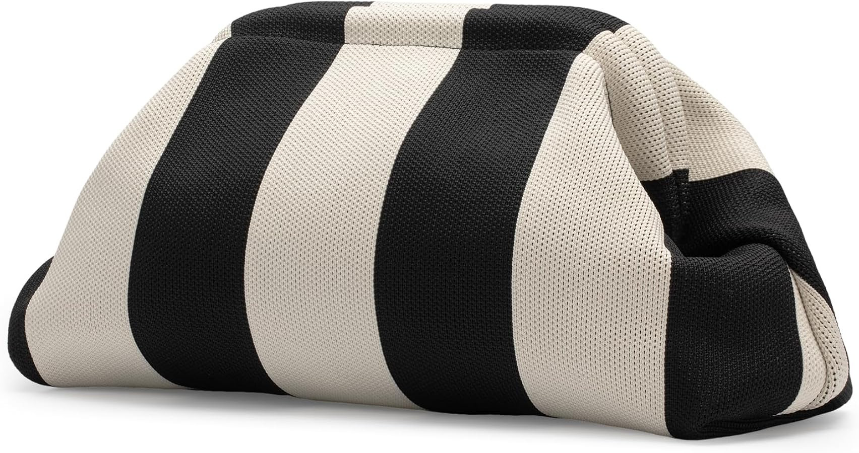 Woven Clutch Purses for Woman,Summer Beach Purse for Vacation, Woven Striped Dumpling Bag,Crochet... | Amazon (US)