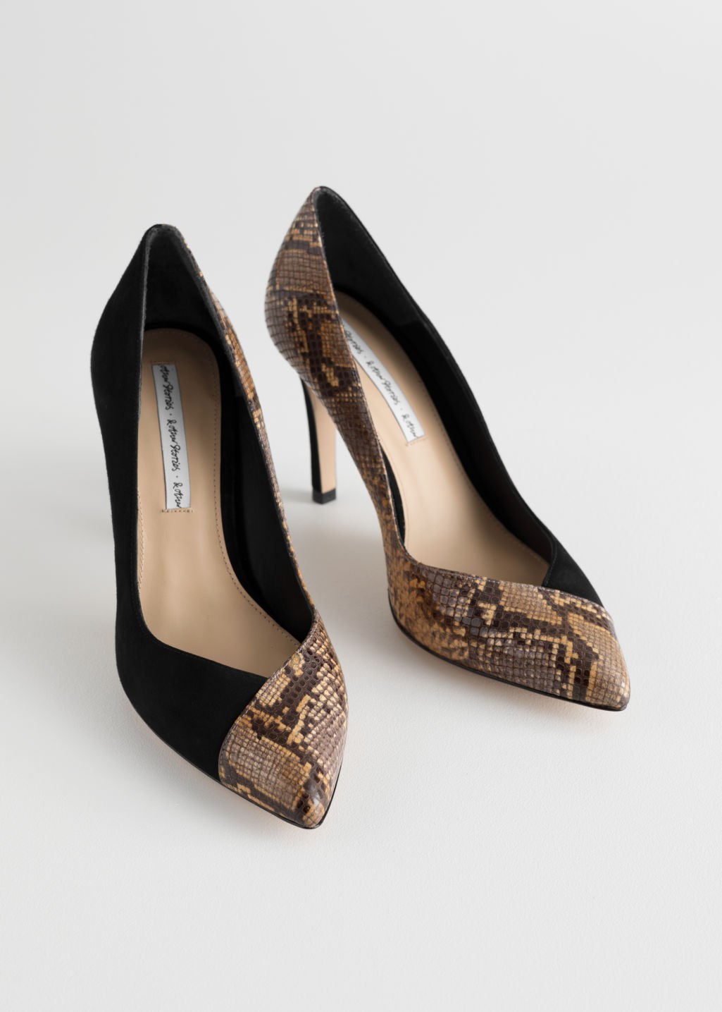 Snake Overlap Stiletto Pumps | & Other Stories (EU + UK)