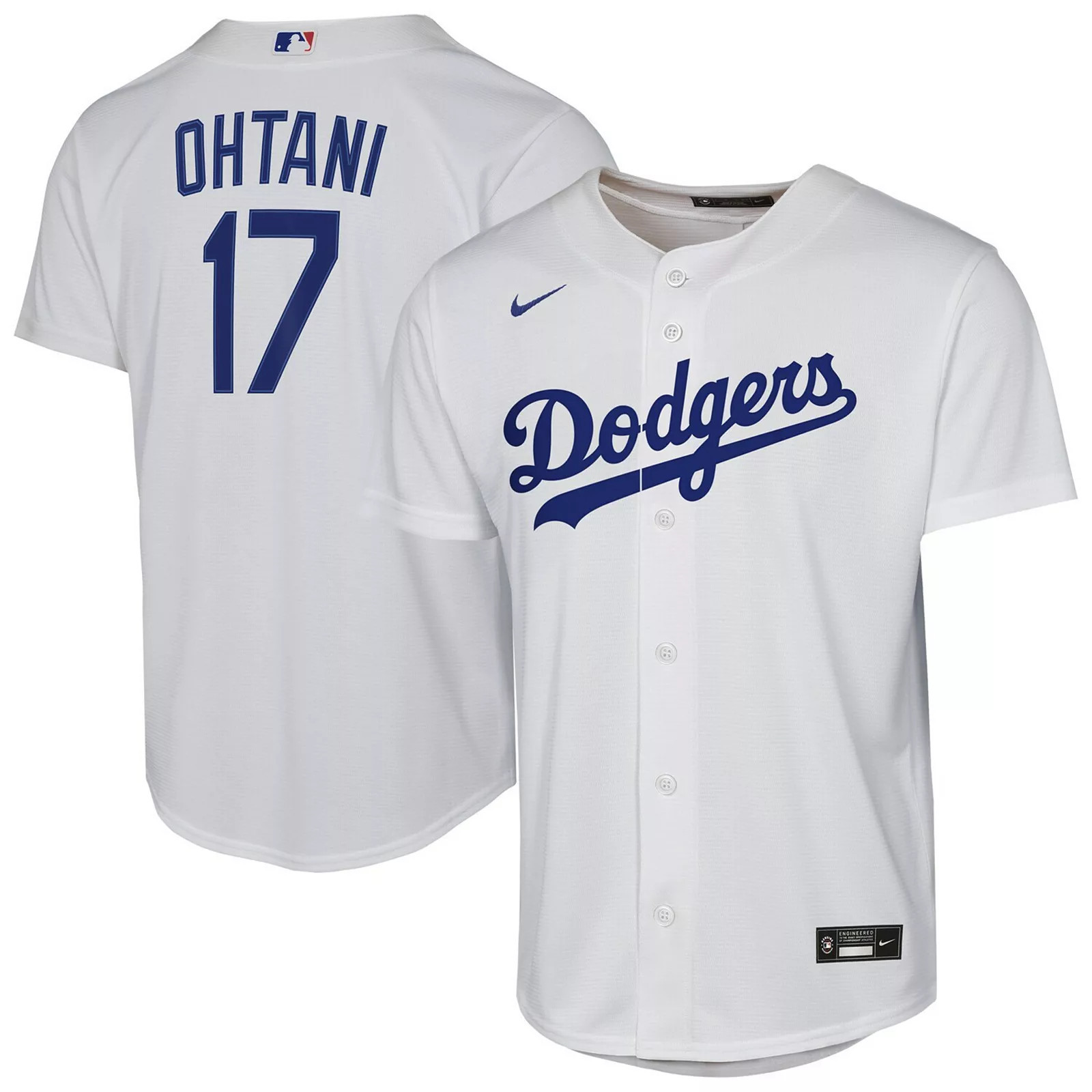Youth Nike Shohei Ohtani White Los Angeles Dodgers Home Replica Player Jersey, Boy's, Size: Youth XL | Kohl's