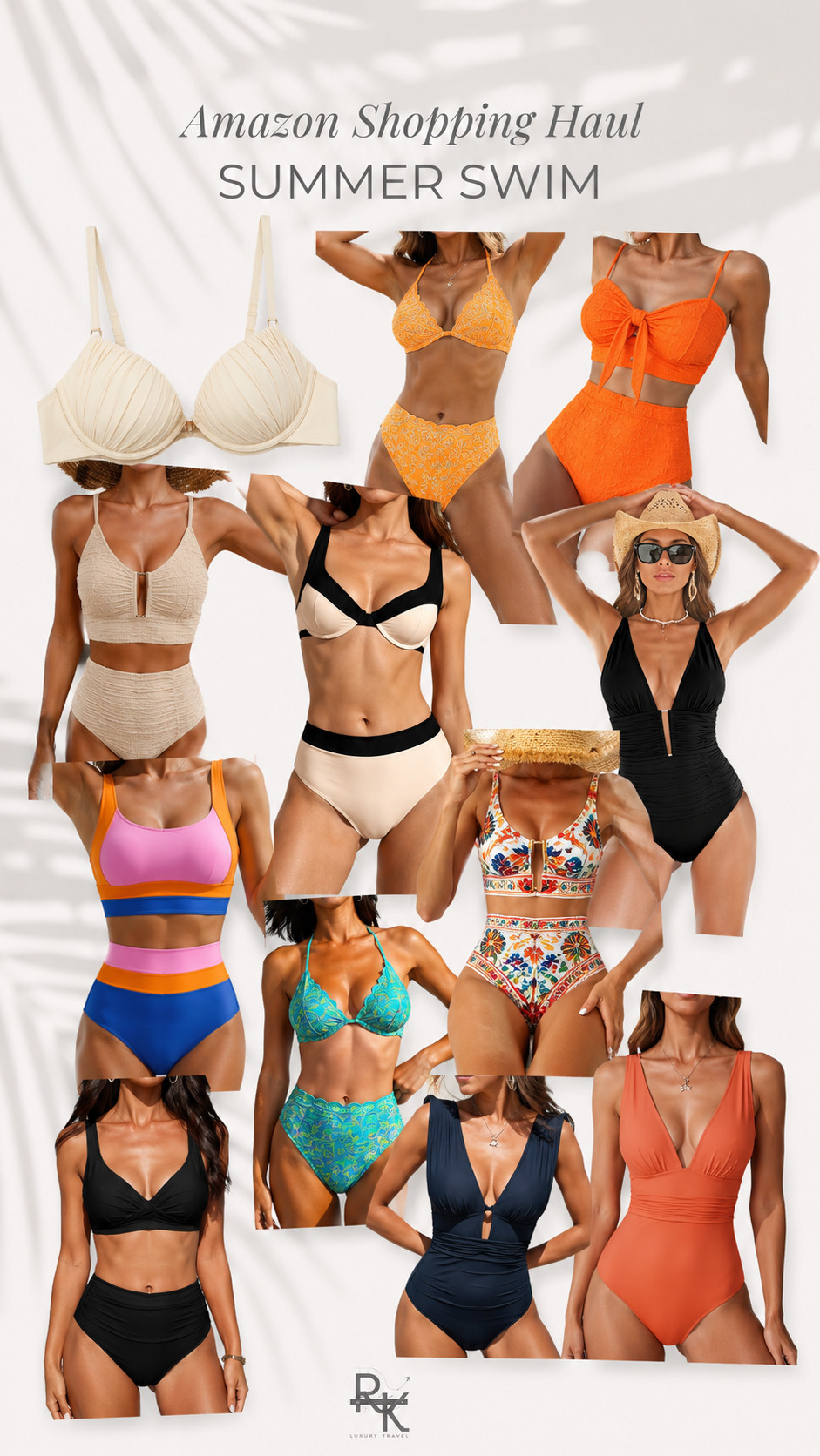 Amazon swim finds I’d pack for Cabo, a honeymoon or tropical vacation. Flattering bikinis & one-pieces for resort days, beach clubs & days on the water—from Mexico to the Maldives, Bora Bora & beyond.

Amazon swimwear, Amazon swimsuits, Amazon bikinis, Amazon one piece swimsuit, vacation swimwear, resort swimwear, honeymoon swimwear, beach vacation outfits, tropical vacation outfits, Cabo swimwear, Cabo outfits, Mexico vacation outfits, Maldives outfits, Maldives honeymoon, Bora Bora outfits, French Polynesia outfits, Tahiti outfits, European summer swimwear, Greece vacation outfits, Italy vacation outfits, resort style, beach club outfits, bikini, high waisted bikini, one piece swimsuit, flattering swimsuits, colorful swimsuits, neutral swimwear, summer swimwear, affordable swimwear, Amazon vacation finds, Amazon resort wear 

 #LTKSwim #LTKTravel #LTKWedding