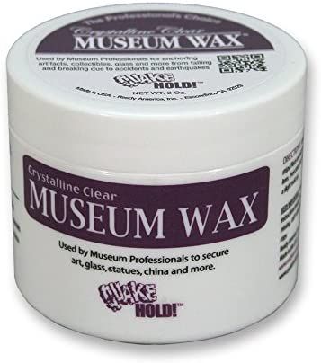 Amazon.com: Quakehold! 66111 Museum Wax, Clear 2 Ounce : Arts, Crafts & Sewing | Amazon (US)