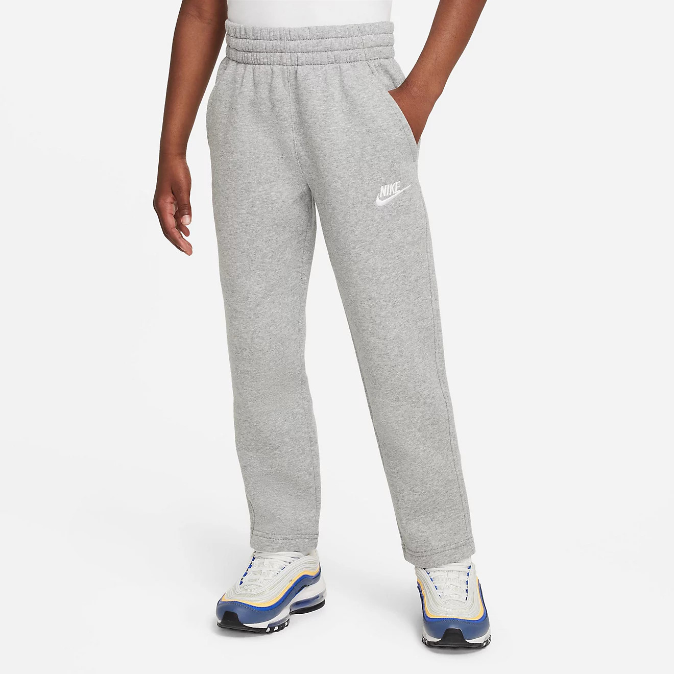 Nike Boys' Sportswear Club Fleece Open-Hem Pants | Academy Sports + Outdoors