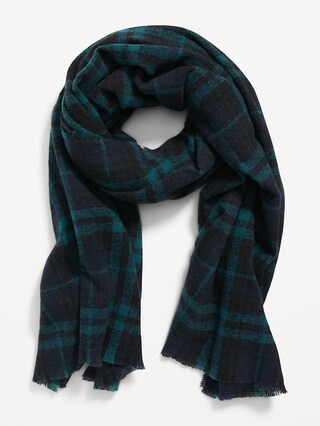 Plaid Flannel Scarf for Women | Old Navy (US)