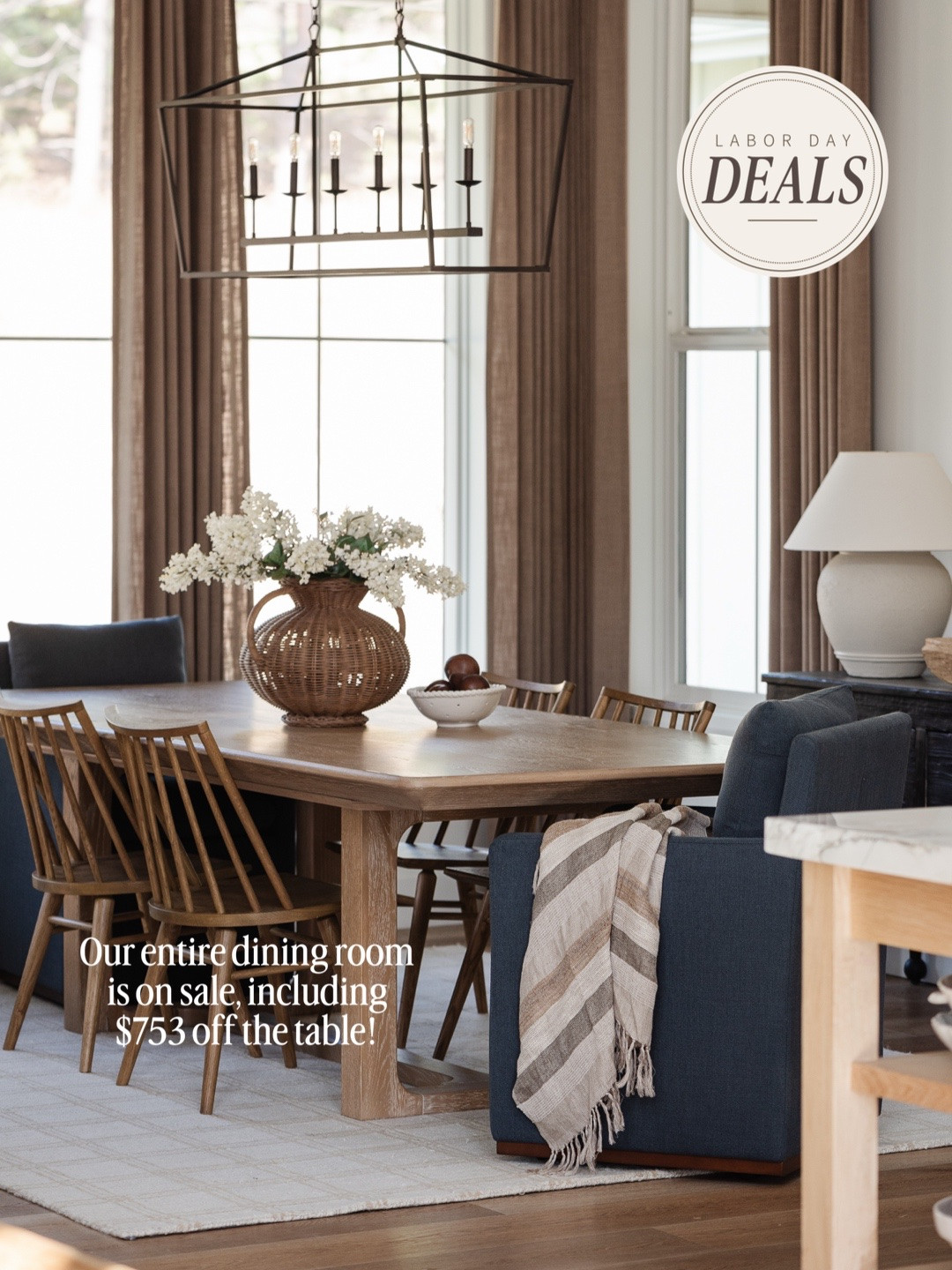 Almost everything in our home is on sale for Labor Day 👀 Sharing some of the BEST deals on pieces we own + love — including furniture, rugs, lighting, decor + more! 🤎

Labor Day sale, Labor Day deals, home decor sale, furniture sale, home finds, affordable home decor, designer look for less, bedroom decor, bathroom decor, living room decor, dining room decor, rugs, lighting, bedroom furniture, Wayfair finds, Walmart home, Amazon home, home favorites, neutral home decor, transitional home decor, Labor Day, sale, dining room, dining table, dining chair, lamp, curtains, chandelier, vase, McGee and Co, studio, McGee, Wayfair, @Wayfair , @Kathy Kuo Home

#LTKSaleAlert #LTKHome #LTKSeasonal