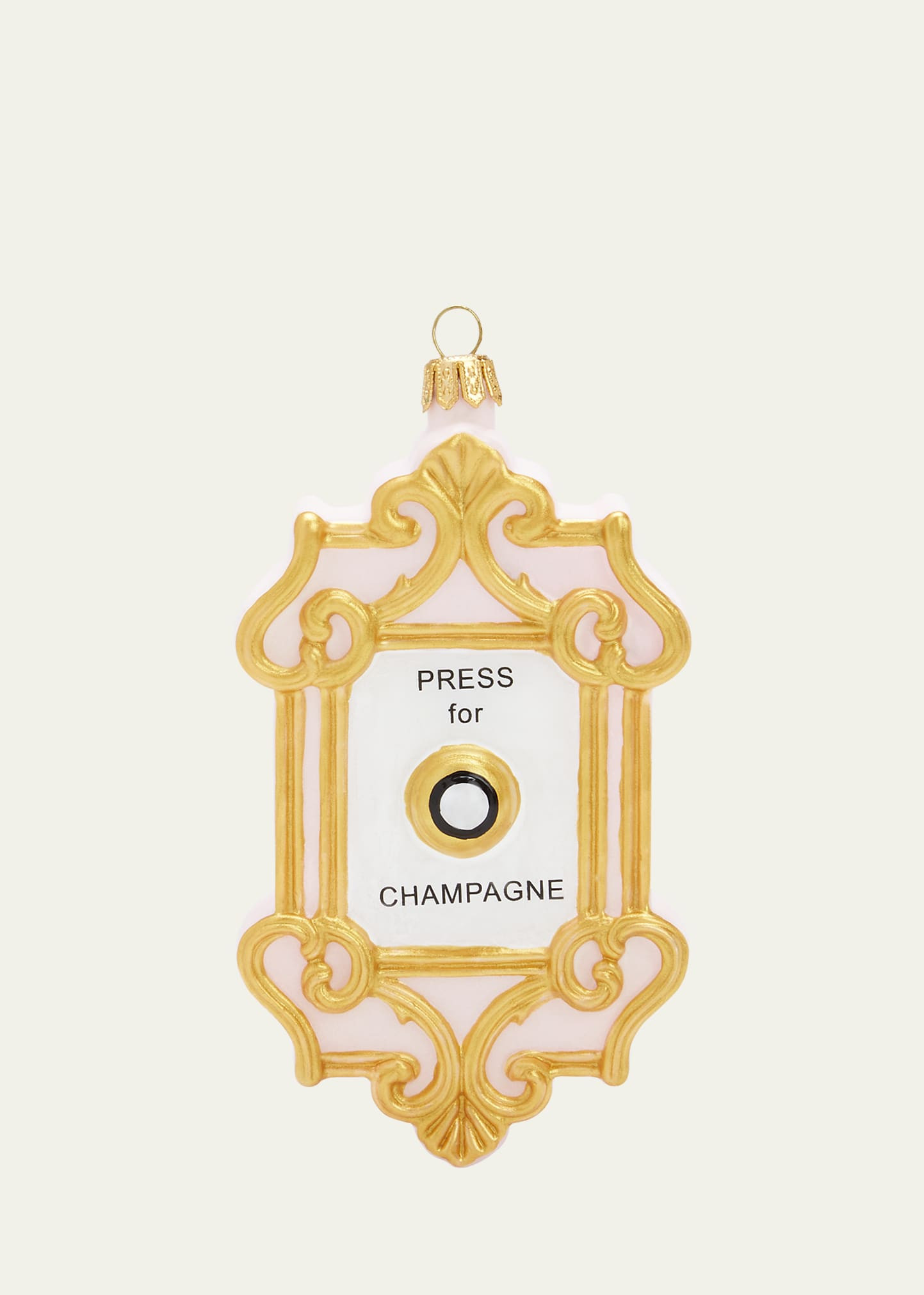 Cody Foster & Co Champagne Button Ornament Christmas | Bergdorf Goodman
