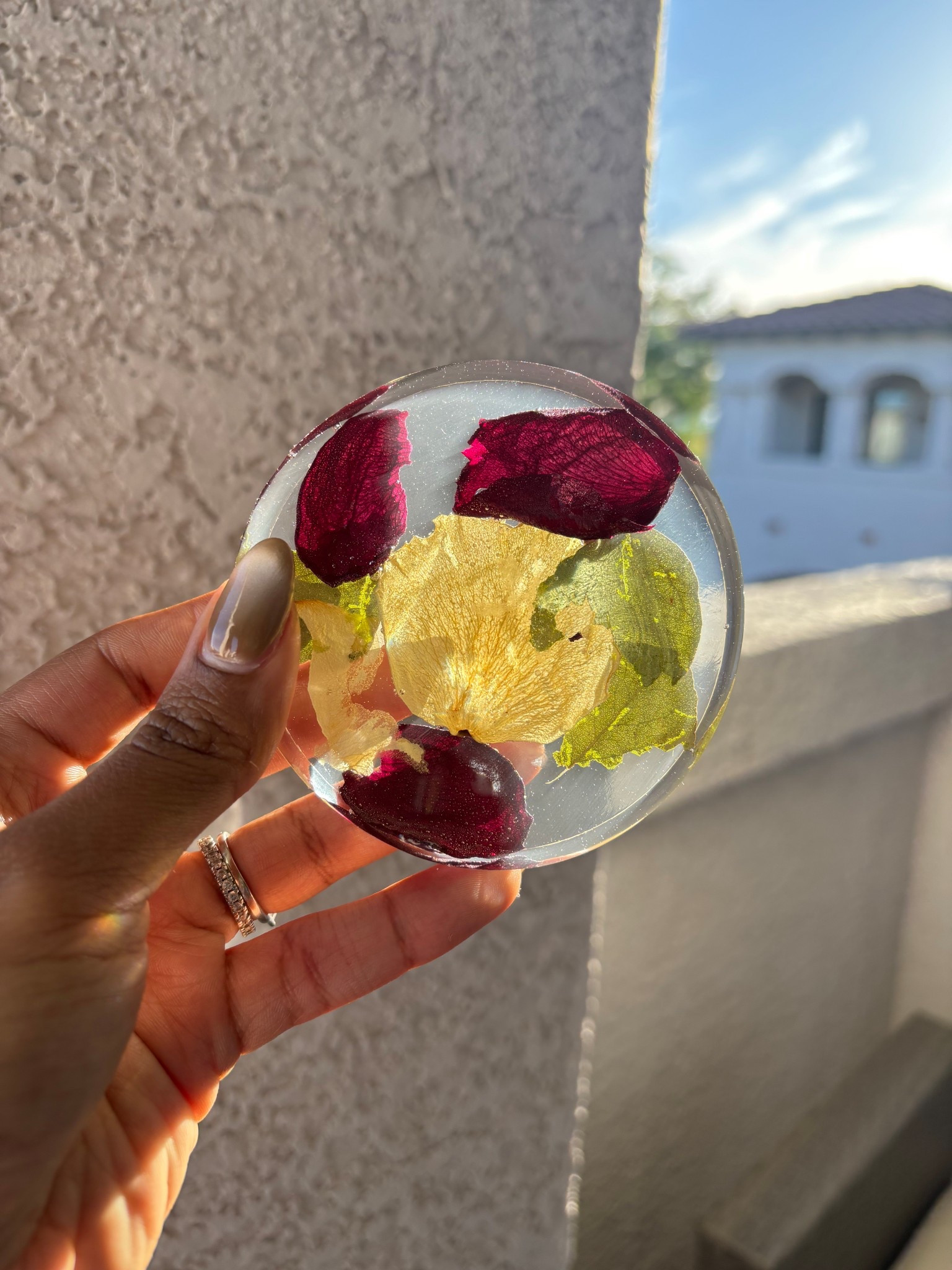 DIY coasters! Love how these turned out 🌹🌼

#LTKWedding
