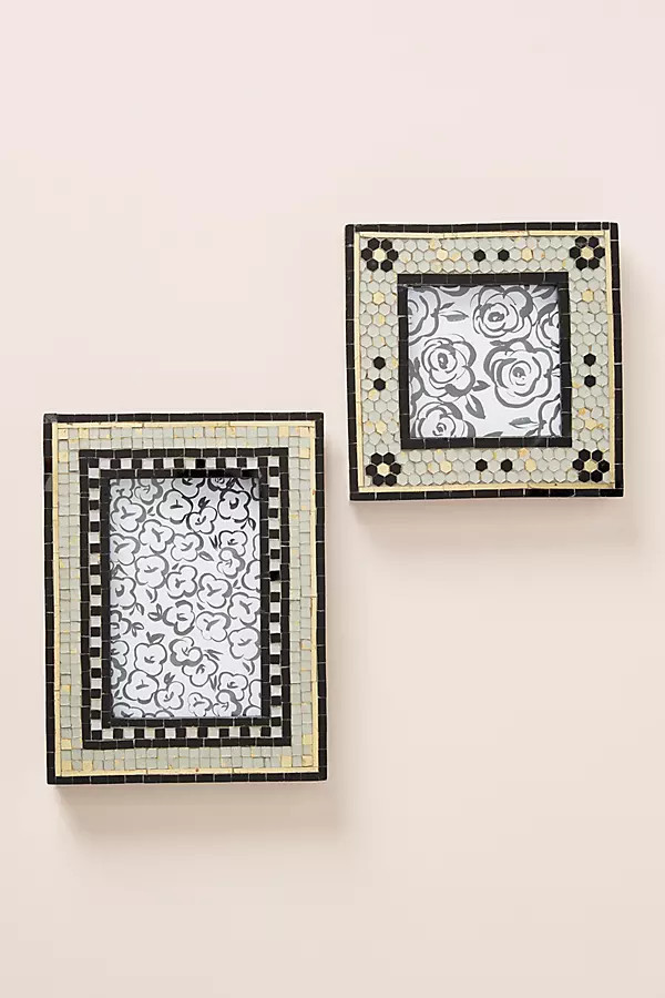 The Bistro Tile Wooden Frame | Anthropologie (US)