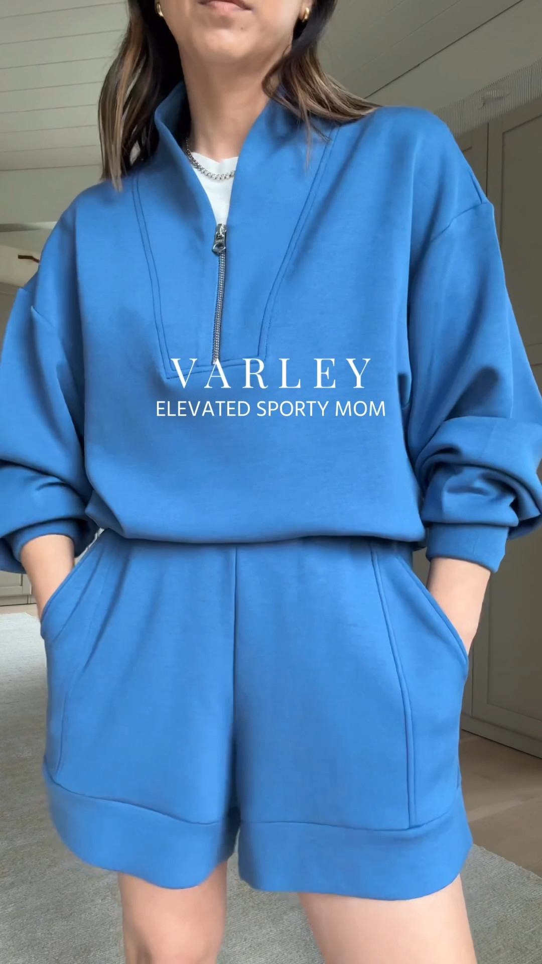 New pieces just in from @Varley and I’m obsessed. I live in these as a mom - so comfortable and elevated. Cannot recommend enough. #InVarley #Ad

Look 1 - Blue Davidson sweatshirt small Atrium shorts xs. Look 2 - Knit jacket xs Knit tank small Woven shorts xs. Look 3 - Jeanie jacket xxs Katrina fitted tee medium.

#LTKPetite