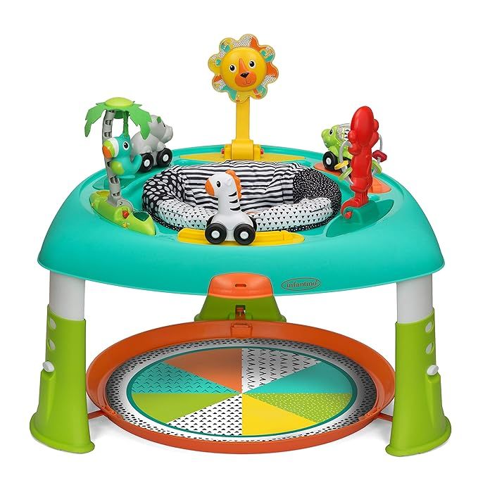 Infantino 2-in-1 Sit, Spin & Stand Entertainer - 360 Seat and Activity Table with Simple Store-Aw... | Amazon (US)