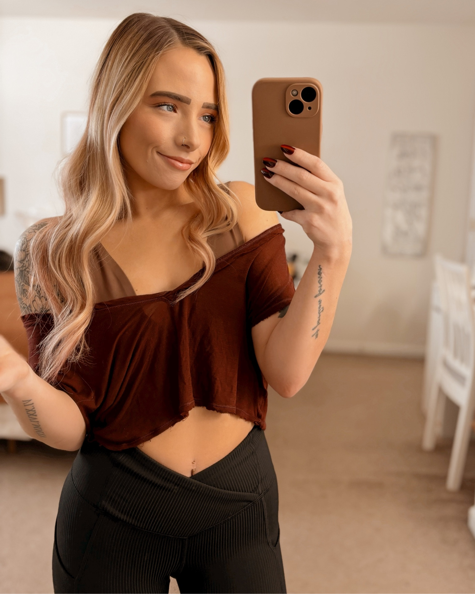 comfy cozy, free people, plunge bralette, black crossover leggings

#LTKfindsunder50 #LTKsalealert #LTKstyletip