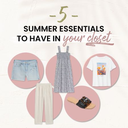 5 summer essentials to have in your closet 

#LTKSeasonal #LTKstyletip #LTKover40