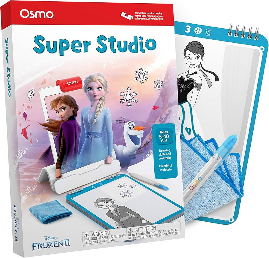 Osmo - Super Studio Disney Frozen 2 - Ages 5-11 - Learn to Draw - For iPad or Fire Tablet Educati... | Amazon (US)