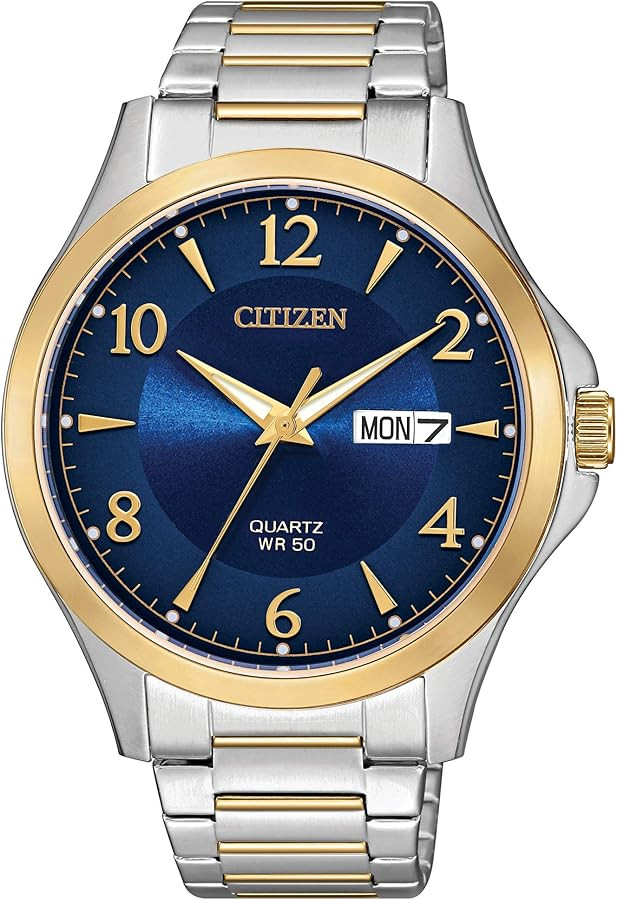 Citizen Quartz Mens Watch, Stainless Steel | Amazon (US)