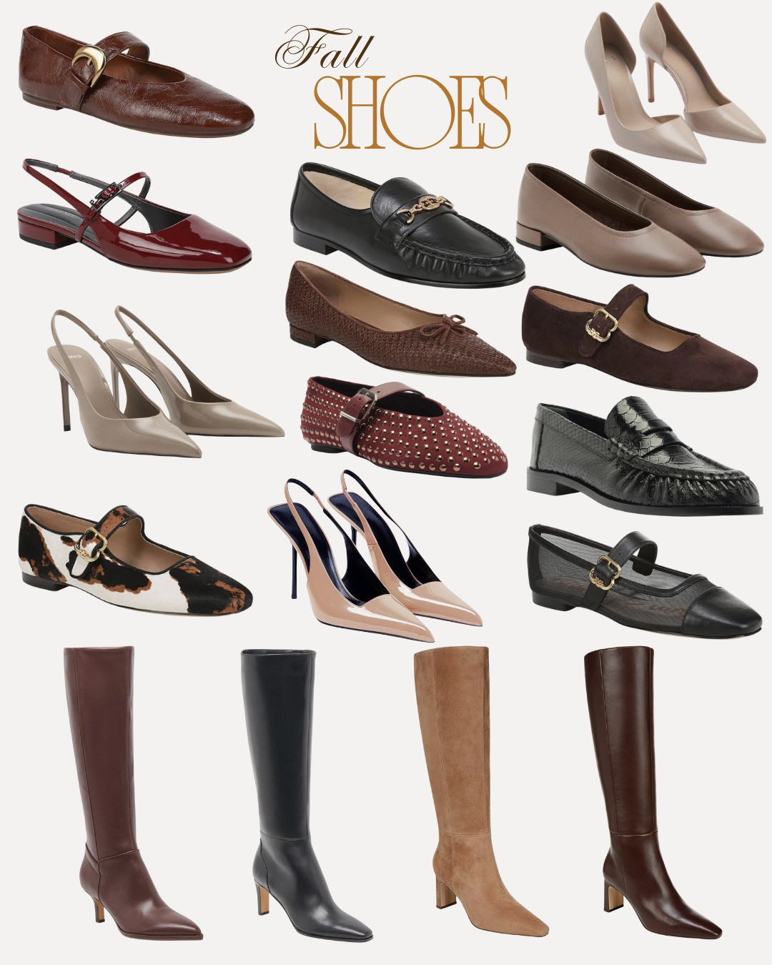 Fall shoes on a budget 

 

#LTKSeasonal #LTKFindsUnder100 #LTKWorkwear