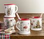 Enchanted Forest Stoneware Mugs - Set of 4 | Pottery Barn CA