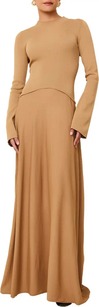 Solid & Striped The Soglio Long Sleeve Maxi Dress | Nordstrom | Nordstrom