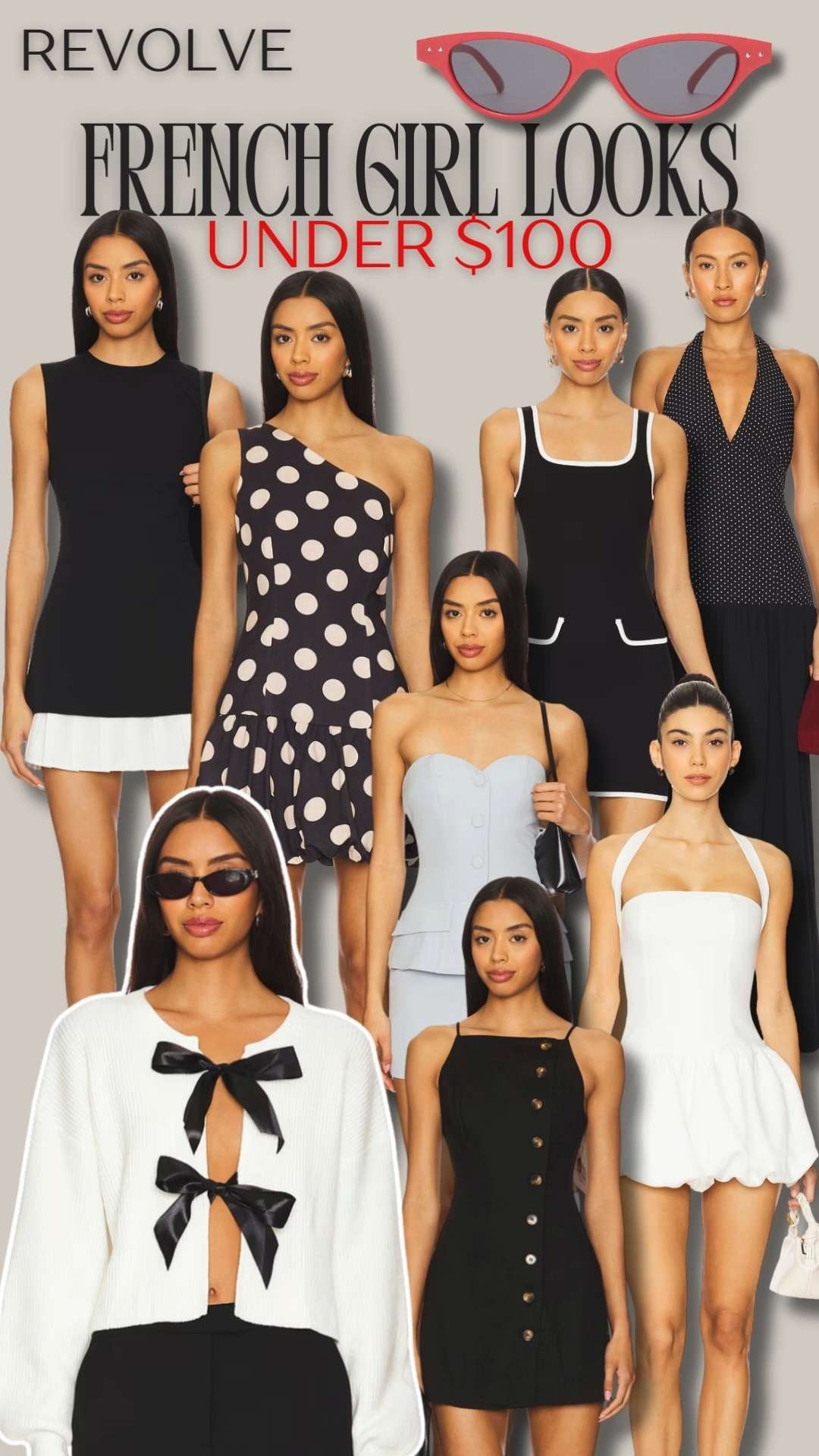 French Girl Looks for Less 🇫🇷✨ | Under $100 from Revolve
Chic, effortless, and affordable—these French girl-inspired outfits from Revolve’s collection are all under $100! Perfect for spring travel, brunch dates, or strolling cobblestone streets in style. 🌸👜

💋 Polka dots + timeless staples
🌿 Spring outfits you’ll actually wear
💵 Budget-friendly and Parisian chic

Shop all my Revolve finds on LTK!
#frenchgirlstyle #springfashion #revolve #revolvepartner #ltkunder100 #ltkbudgetfriendly #parisianstyle #springoutfits #polkadotdress #traveloutfit #chicandaffordable 

 #LTKSeasonal #LTKFindsUnder100 #LTKStyleTip