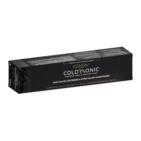 L Oreal Paris Colorsonic Ammonia Free Permanent Hair Color Cartridge - Device Sold Separately - Soft Black Natural 2 | Walmart (US)