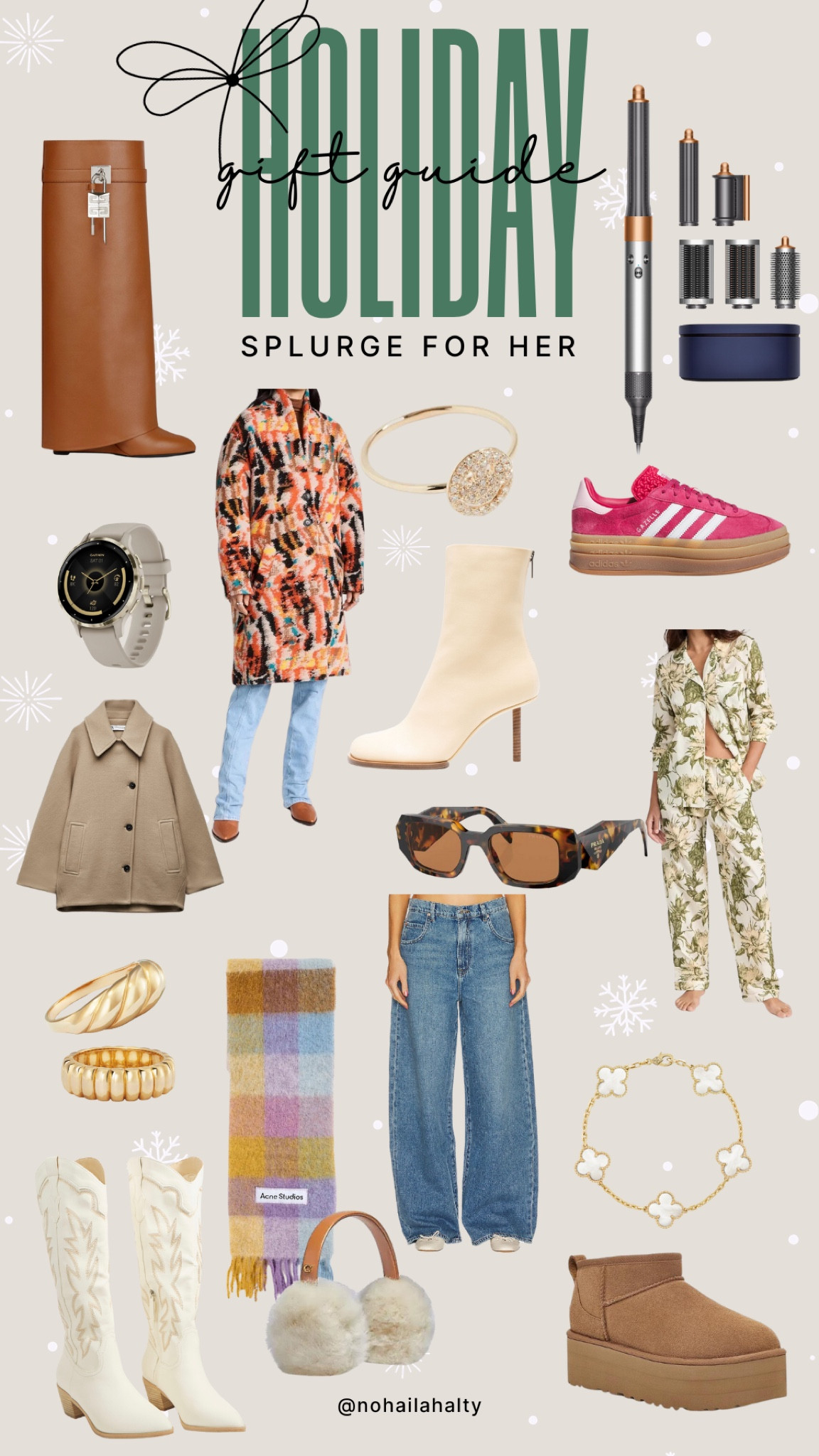 2023 Holiday Gift Guide
✨Splurge for Her✨



#LTKHoliday #LTKSeasonal #LTKGiftGuide