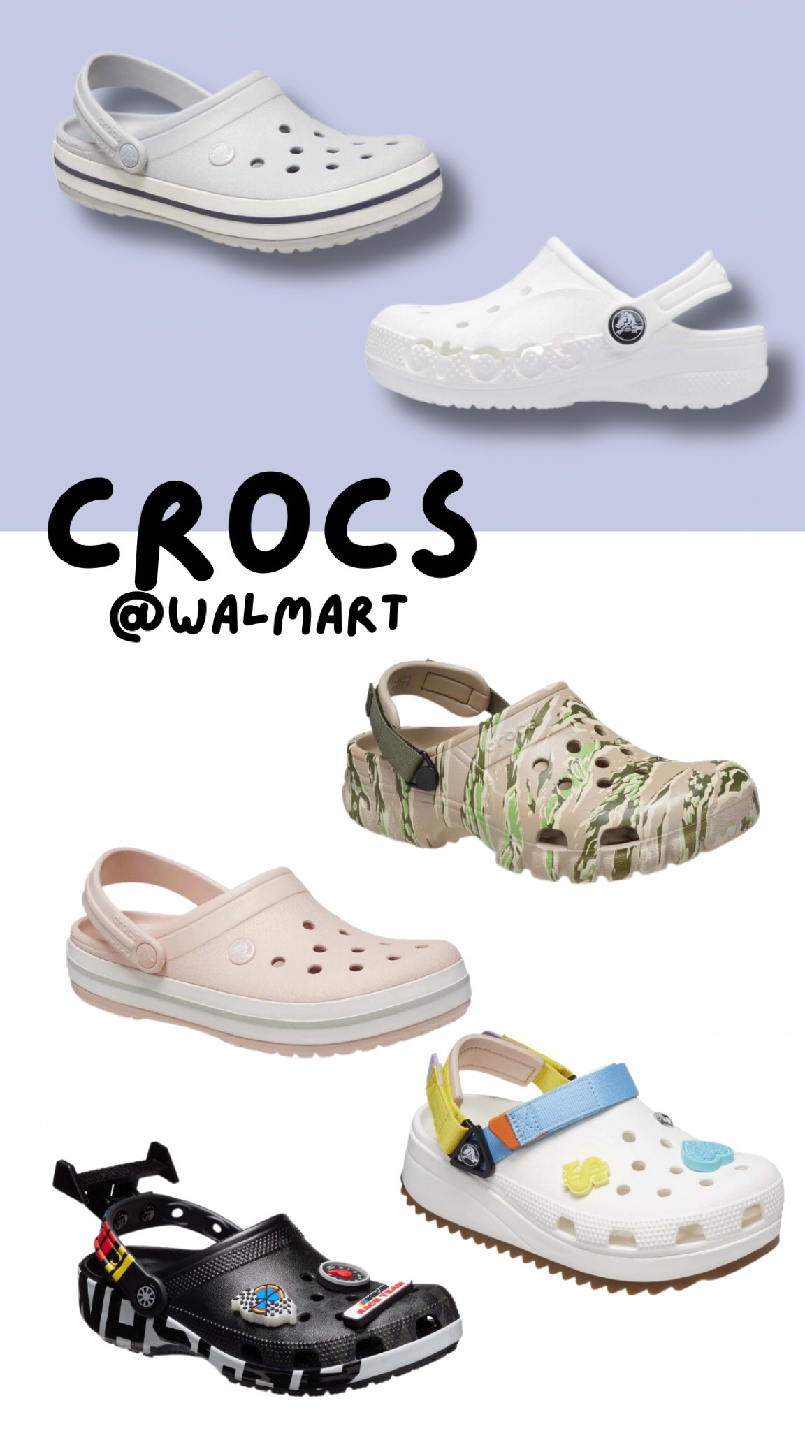Crocs for the whole family! 

#WalmartPartner #WalmartMustHaves @Walmart @shop.LTK #liketkit 

#LTKFamily #LTKActive #LTKFindsUnder50