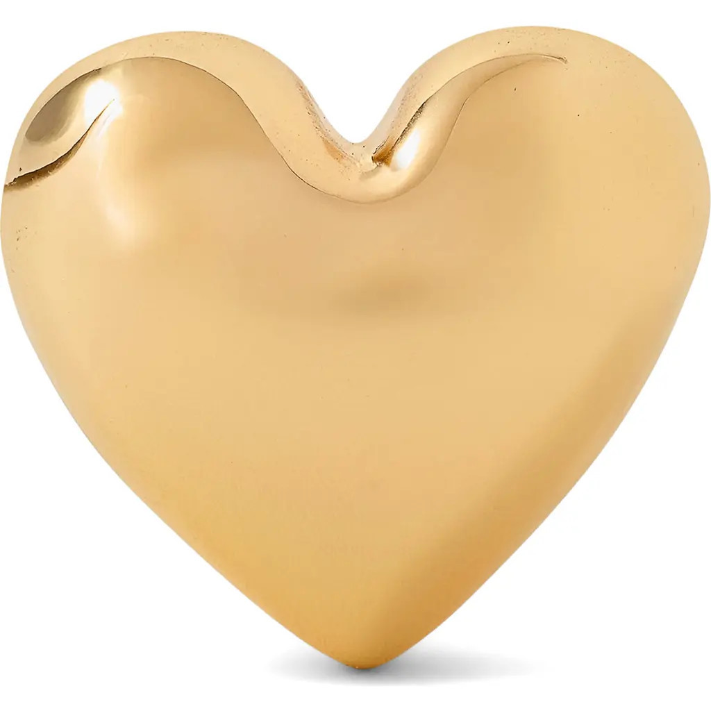 Jennifer Fisher Puffy Heart Ring in Yellow Gold at Nordstrom, Size 9 | Nordstrom