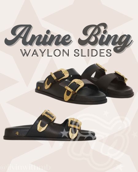 My new favorite slides by Anine Bing! The Waylon slides  

#LTKshoecrush #LTKFind #LTKstyletip