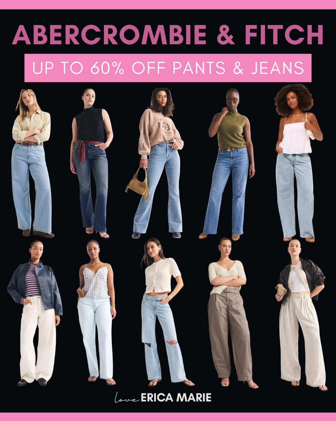 Going FAST for these up to 60% OFF pants and jeans!! 
There are so many great styles to choose from whether you're dressing for the office, vacation, errands, weekend plans, or meeting with friends. 

#DesignerDenim #PantsSale #WorkwearStyle #VacationOutfits #WeekendStyle #AffordableJeans #WomensJeansandPants #Women'sJeans 

 #LTKSaleAlert
