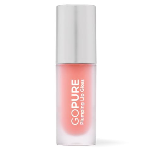 goPure Lip Plumper – Plumping lip gloss formula with Hyaluronic Acid & Peptides, moisturizing, volumizing, smooths the look of wrinkles, high shine | Amazon (US)