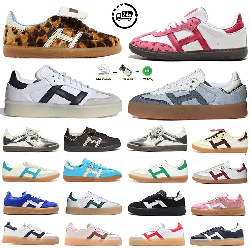 Originals Atmos Vegan OG XLG 2.0 Designer shoes Wales Bonner Sneakers Leopard Nylon Pony Sporty T... | DHGate