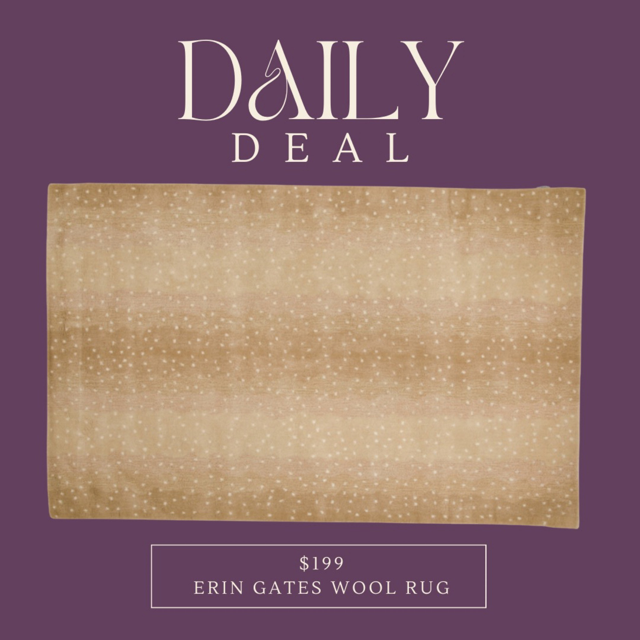 Antelope rugs: Stylish ✔️ Stain-hiding ✔️ And guess what? This beauty from designer Erin Gates is on a super sale! 🦌🎉 #RugGoals #StylishSpaces #ErinGatesDesign #HomeDecorFinds #SaleAlert #AntelopeRugLove #FunctionalFashion #tjmaxx #woolrug 

#LTKhome #LTKfamily #LTKsalealert