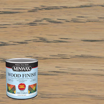 Minwax Wood Finish Water-Based Rustic Beige Mw281 Semi-Transparent Interior Stain (1-Quart) | Lowe's