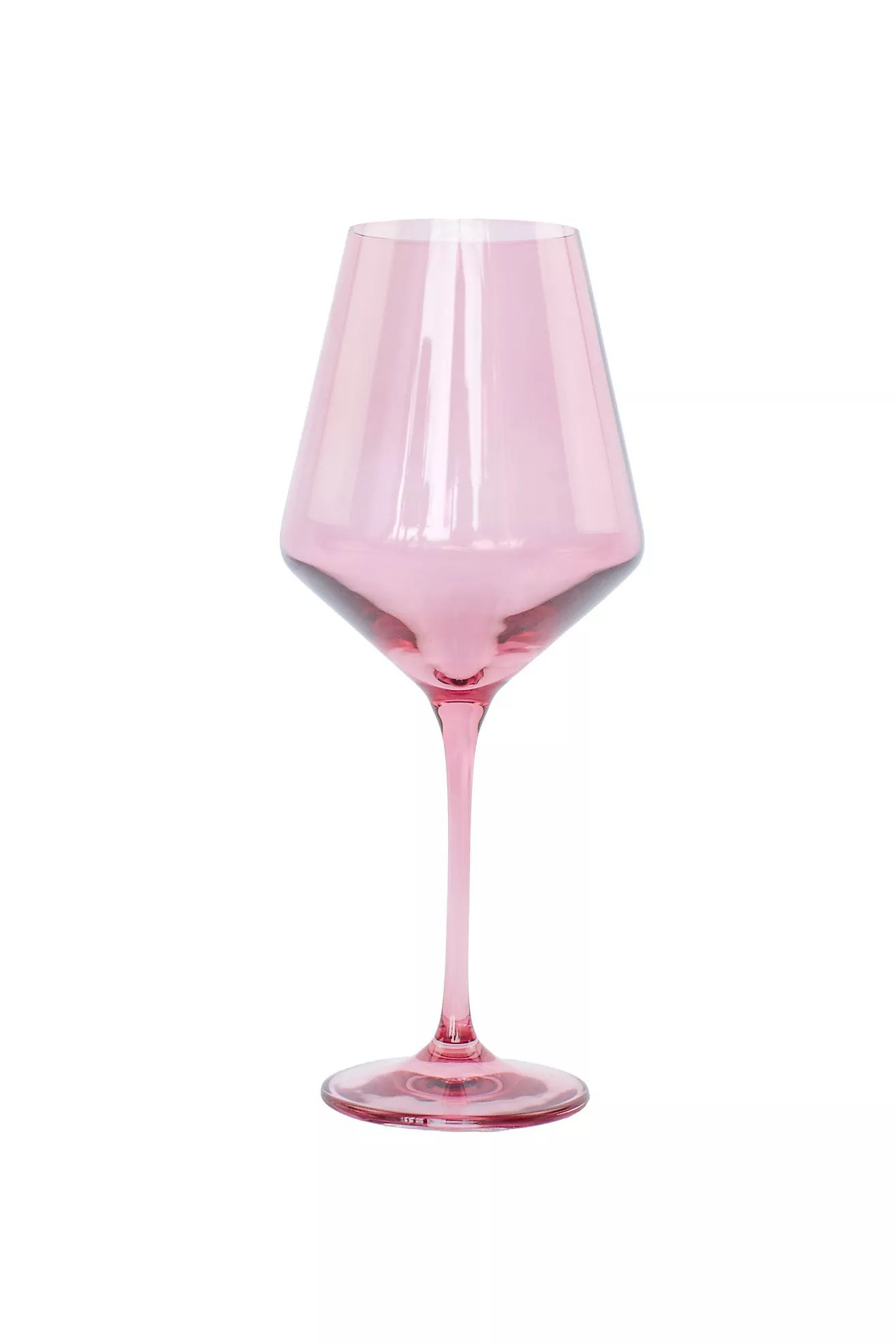 Estelle Colored Glass Wine Glass Set | Anthropologie (US)